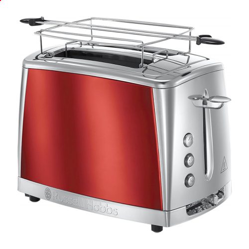 Russell Hobbs 23220-56 Luna Solar Piros Kenyérpirító