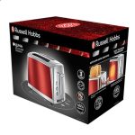 Russell Hobbs 23220-56 Luna Solar Piros Kenyérpirító