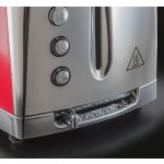 Russell Hobbs 23220-56 Luna Solar Piros Kenyérpirító