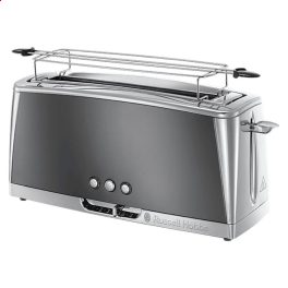   Russell Hobbs 23251-56 Luna Moonlight Szürke 2 Szeletes Hosszú Kenyérpirító