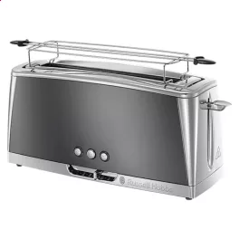   Russell Hobbs 23251-56 Luna Moonlight Szürke 2 Szeletes Hosszú Kenyérpirító