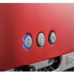 Russell Hobbs 23250-56 Luna Solar Piros 2 Szeletes Hosszú Kenyérpirító