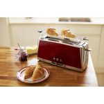 Russell Hobbs 23250-56 Luna Solar Piros 2 Szeletes Hosszú Kenyérpirító