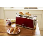 Russell Hobbs 23250-56 Luna Solar Piros 2 Szeletes Hosszú Kenyérpirító