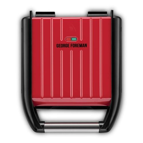 George Foreman 25030-56 Steel kompakt piros grill