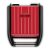George Foreman 25030-56 Steel kompakt piros grill