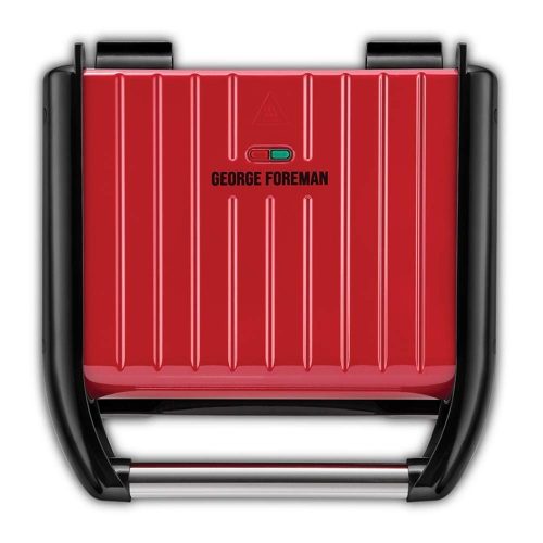 George Foreman 25040-56 Steel családi piros grill