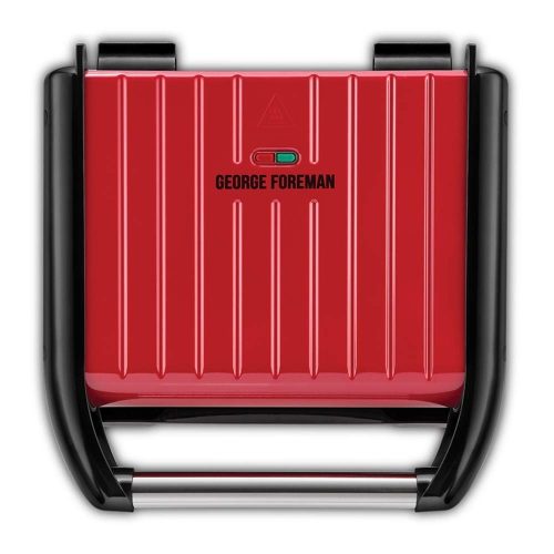 George Foreman 25040-56 Steel családi piros grill