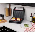 George Foreman 25040-56 Steel családi piros grill