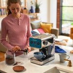 Russell Hobbs 26451-56 Distinctions Óceánkék Espresso Kávéfőző