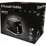 Russell Hobbs 26390-56 Groove fekete kenyérpirító
