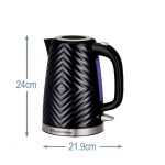 Russell Hobbs 26380-70 Groove fekete vízforraló