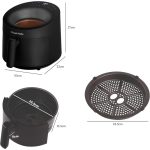 Russell Hobbs 27420-56 Panoramic Airfryer (fekete) 5L
