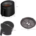Russell Hobbs 27420-56 Panoramic Airfryer (fekete) 5L