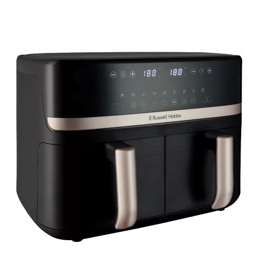 Russell Hobbs 27680-56 Satisfryer dupla kosaras Airfryer 9L